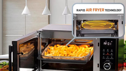 Daewoo All-in-1 Combo Air Fryer Microwave Oven 2400W 26 Litre Combination Combi