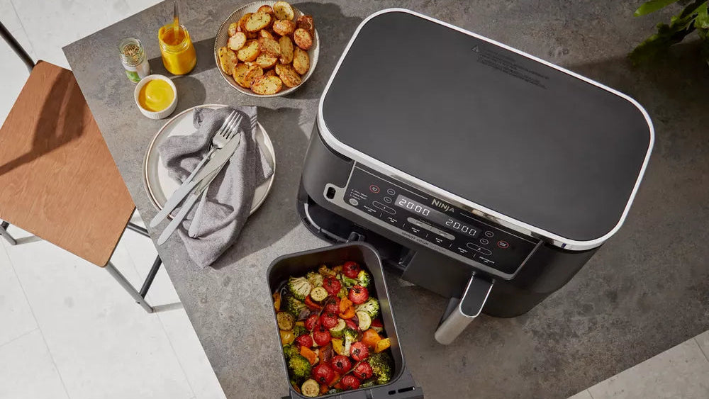 Ninja Foodi MAX Dual Zone Air Fryer  [AF451UK] with Smart Cook System & Probe
